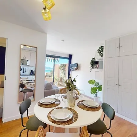 Terrasse Avec Aperçu Mer, Piscine, à 200m Apartamento Cannes